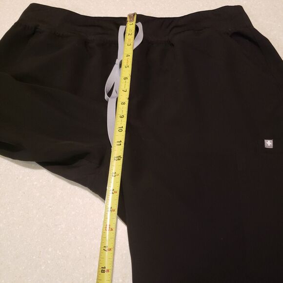 Figs Scrub Pants Men Size 2XL Black Heavy Duty Waistband Joggers Tech Collection - Picture 5 of 13